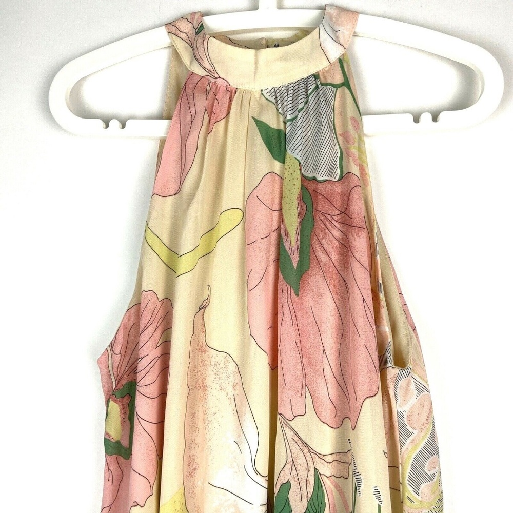 Entro Womens Size Small Halter Floral Dress